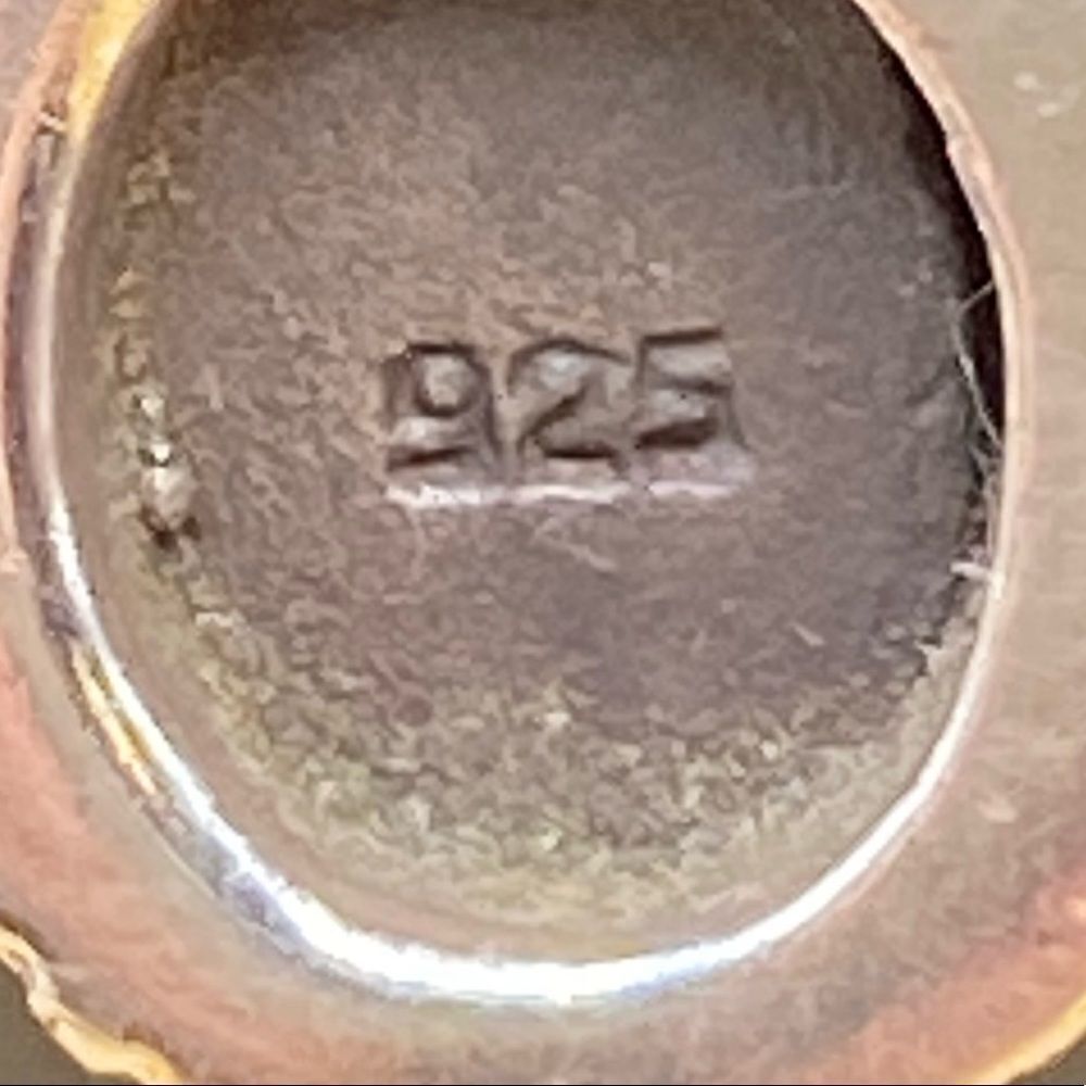 925 Solid Silver Drop Fishhookearrings - image 4